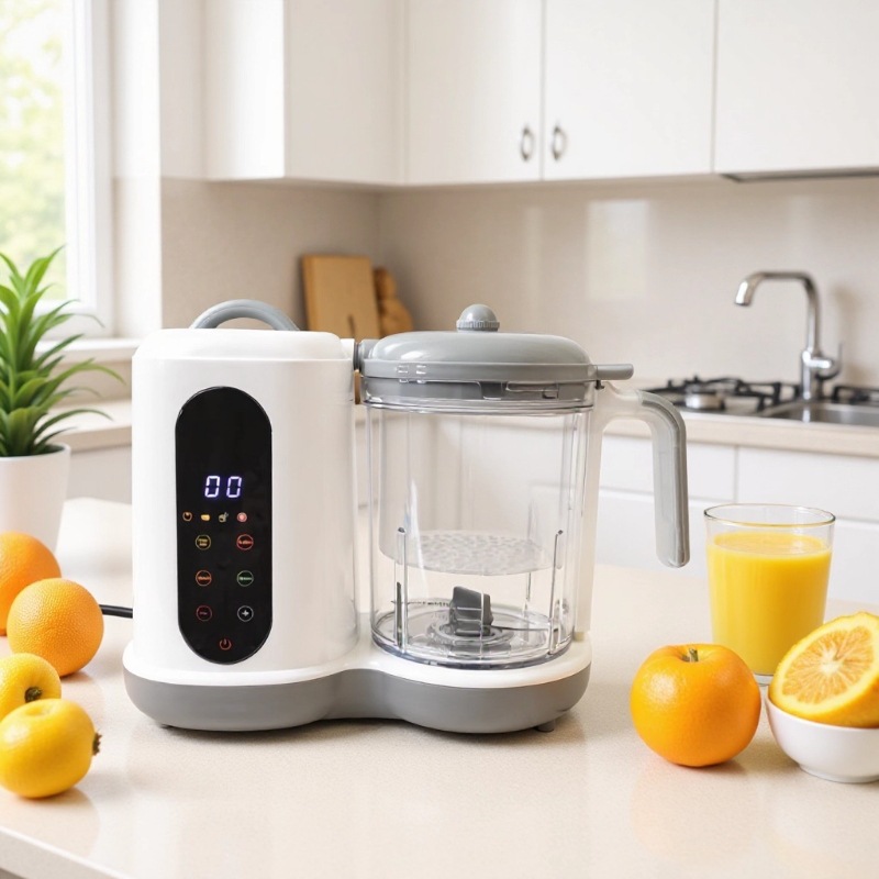 Многофункциональная машина для приготовления детского питания, комбинированный пароварка и миксер