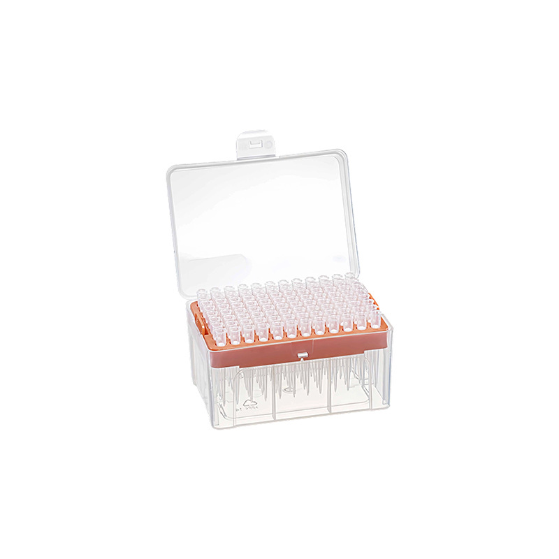 Multi-Specification Low-Adsorption Filter Tip Universal Boxed Transparent Sterilization Laboratory Pipette Consumables
