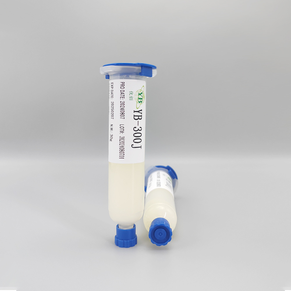 Epoxy Insulating Adhesive Translucent Heat-Curing Chip Fixing Adhesive Yb-300Jled Special Led Adhesive