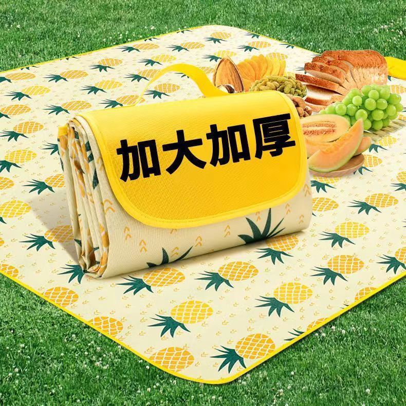 Picnic mat outdoor moisture-proof mat portable spring outing mat picnic cloth ins style camping mat picnic essential supplies