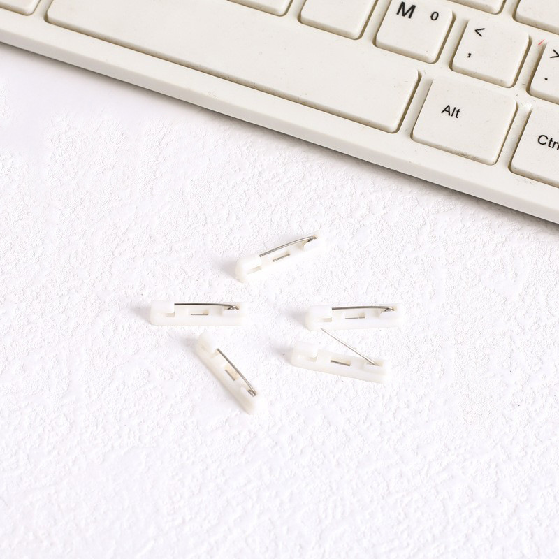 Multi-Specification Brooches, Plastic Name Tags, Pins, Badges, DIY Jewelry Accessories, Name Tags, Universal, in Stock