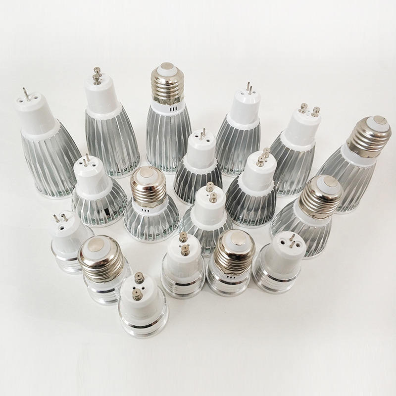 COB car aluminum cup full voltage constant current E27Gu10G53 household commercial photo white light warm light neutral light LED lamp Cup