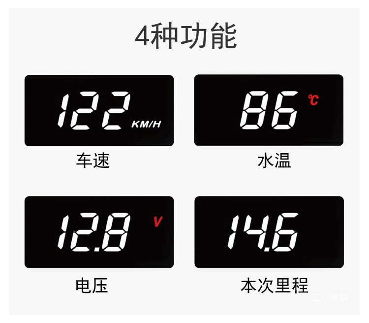 Bmw Full Series Dedicated Hud Head-Up Display Vehicle Speed Car Projection 123 Series 45 Series 67X1X2X3X4X5X6