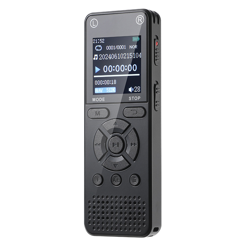 New 64G/128G Digital Voice Recorder MP3 Player External Function Voice Recorder Factory Outlet
