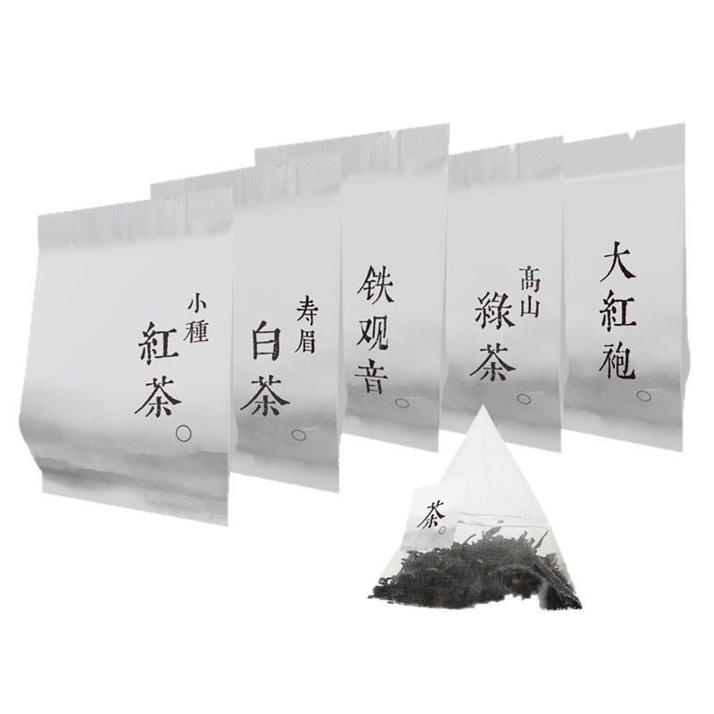 All Seasons Zhengshan Small Black Tea Hotel White Tea Tieguanyin Dahongpao Green Tea Teabag Original Leaf Tea Bag