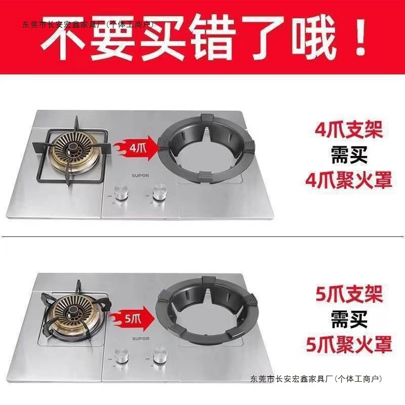 Thickened Windproof Cast Iron Extra Thick Cover Gas Stove Rack Support Stove Gas Stove Windproof Cover Fireproof Windproof Cover Energy Saving
