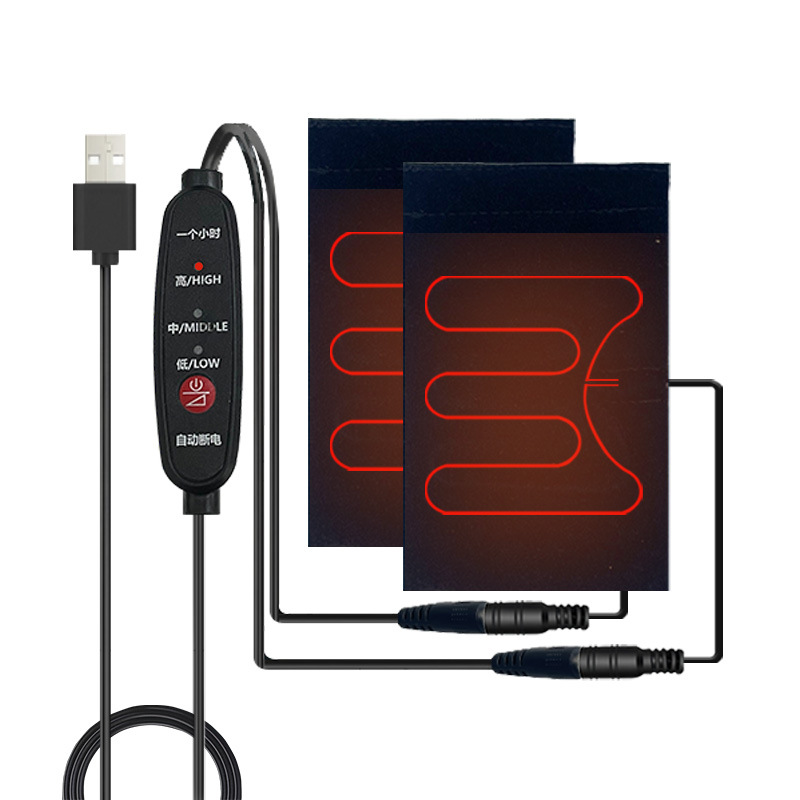 USB Electric Heated Handlebar Cycling Heating and Warm Scooter Battery Electric Vehicle Charging Heated Handlebar Cover