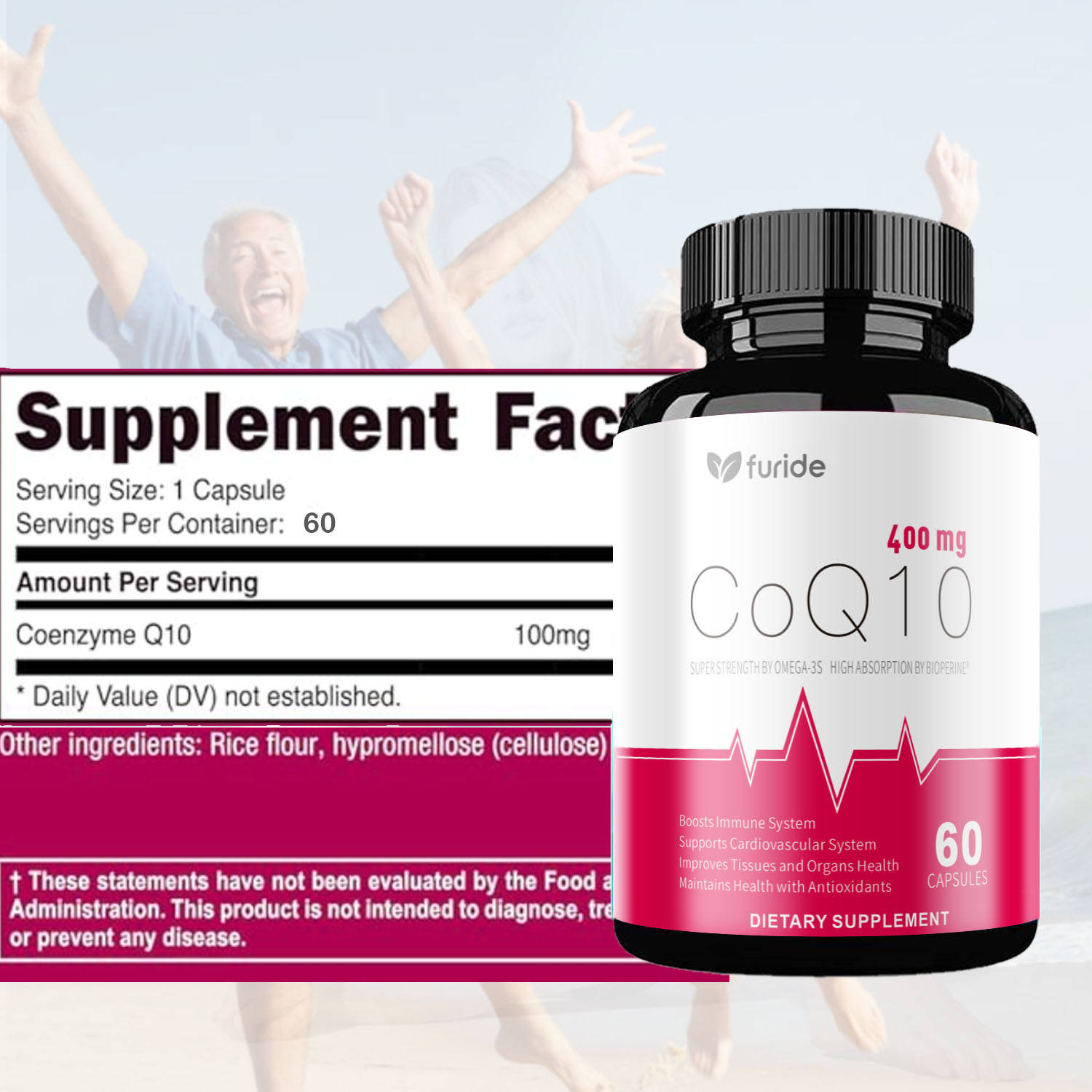 Prostate Capsules with Saw Palmetto Pumpkin Seed Extract Β-Sitosterol Herbal Supplement Male