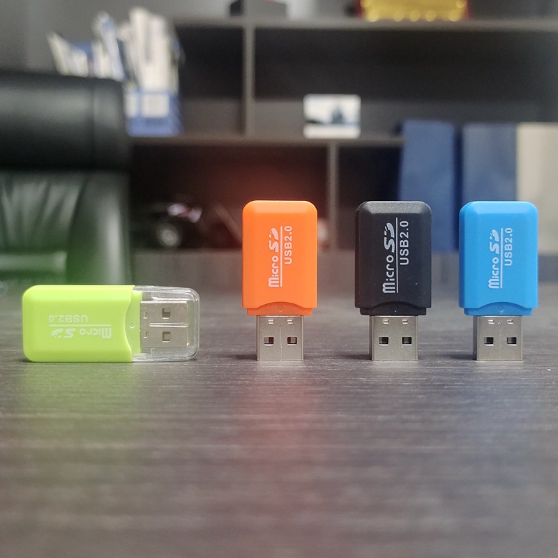 New Cool TF card reader [full inspection quality] Mini high-speed USB2.0 mobile phone memory card suitable