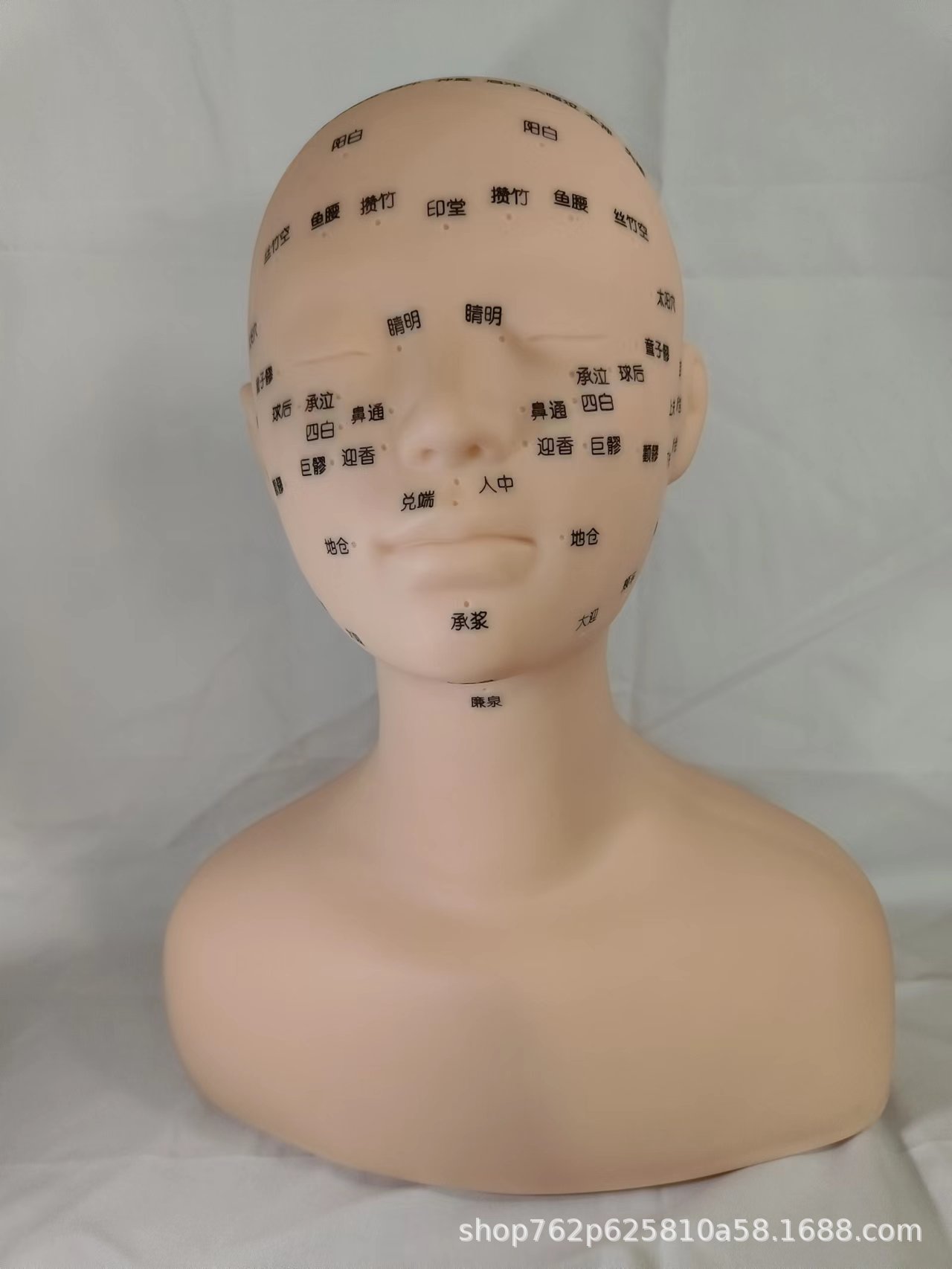Skin management head model beauty dummy head model beauty model head face massage head model grafting eyelash
