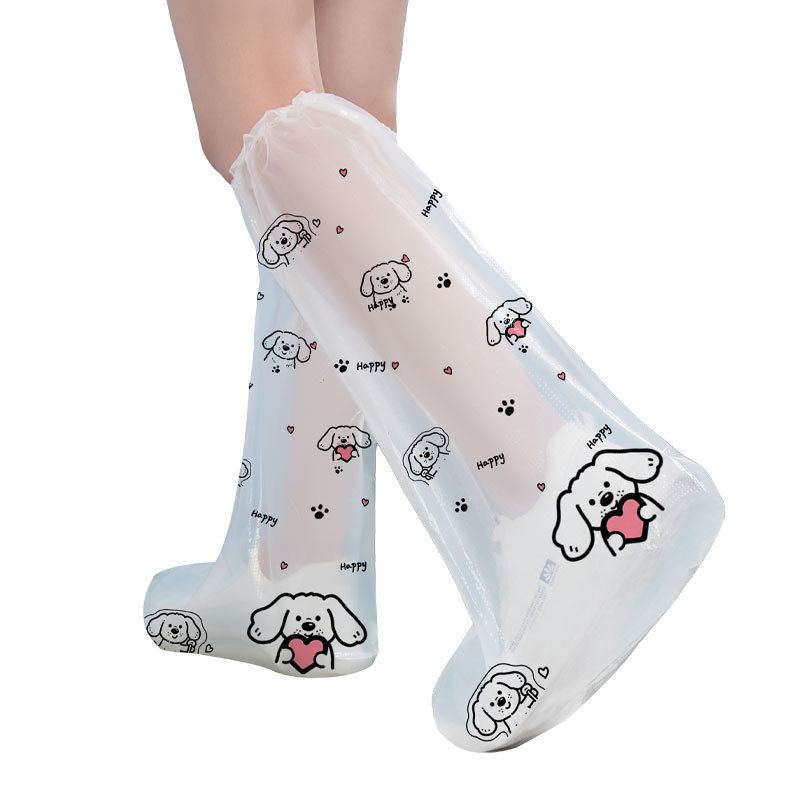 Disposable Shoe Covers for Adults and Children, High-Top Wear-Resistant Foot Covers, Thickened Outdoor Learning Rainy Day Waterproof and Non-Slip Rain Shoe Covers