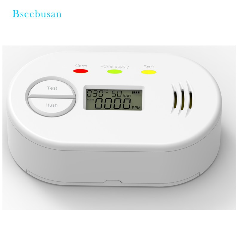 Carbon Monoxide Detector Co Detector Portable Temperature and Humidity Air Quality Detector Xi Spot
