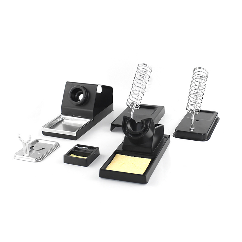 Factory Direct all-metal soldering iron rack square soldering iron fixed bracket multifunctional tin wire rack Y-type simple rack