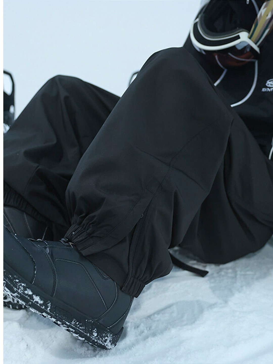 Harbin Cold-Proof Assault Pants Men's Winter Waterproof and Windproof Ski Pants Men's and Women's Outdoor Velvet Leggings Snow Pants