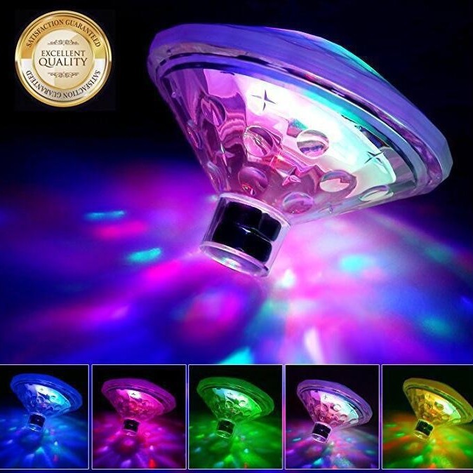 Amazon Outdoor Led Waterproof Diamond Style Pool Light Colorful Floating Swimming Pool Party Decorative Light Water Floating Light