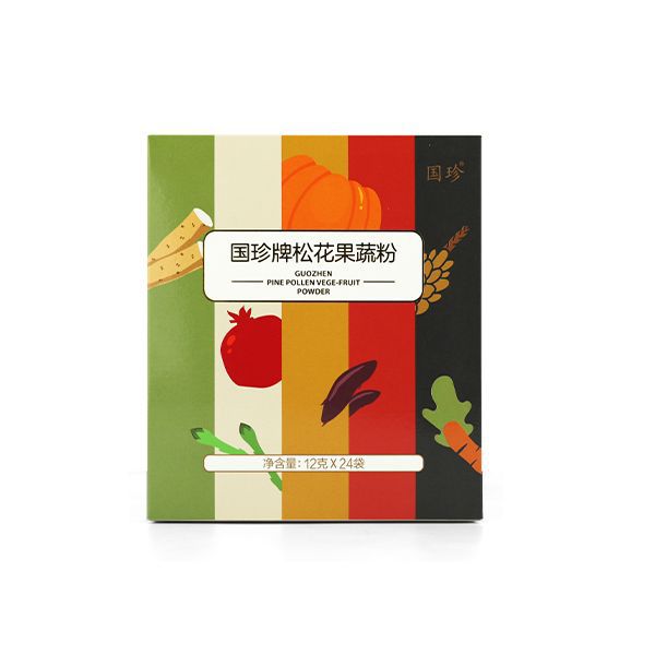 Guozhen brand pine flower fruit and vegetable powder 12G * 24 bags new packaging upgraded version Guozhen brand new era Guozhen genuine goods