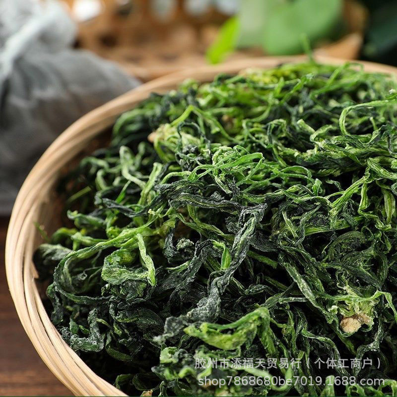 Selenium-Rich Dehydrated Shepherd's Purse Dried Vegetables for Dumpling and Bun Fillings, Middle-Aged and Elderly Gifts, Wholesale by the Box