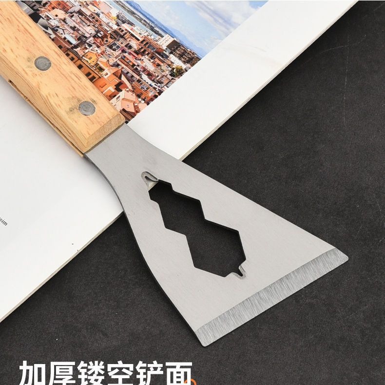 Multifunctional extra-thick shovel blade cleaning knife stainless steel cement shovel ash scraper tool decoration shovel multifunctional
