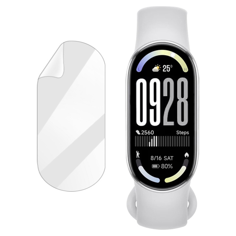 Suitable for Xiaomi Mi Band 10 Composite Hot-Bent Film Mi Band9/8Nfc Version Full-Screen Tpu Hydrogel Protective Soft Film