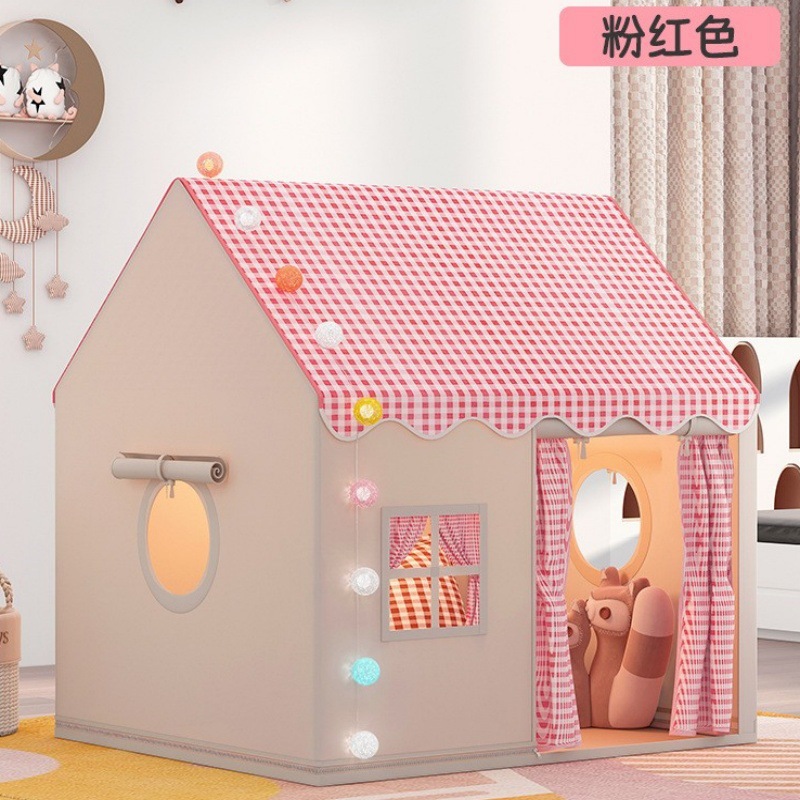 Nordic Style Children's Tent Bedroom Room Decoration Toy House Indoor Sleeping Small House Boy Base Tent