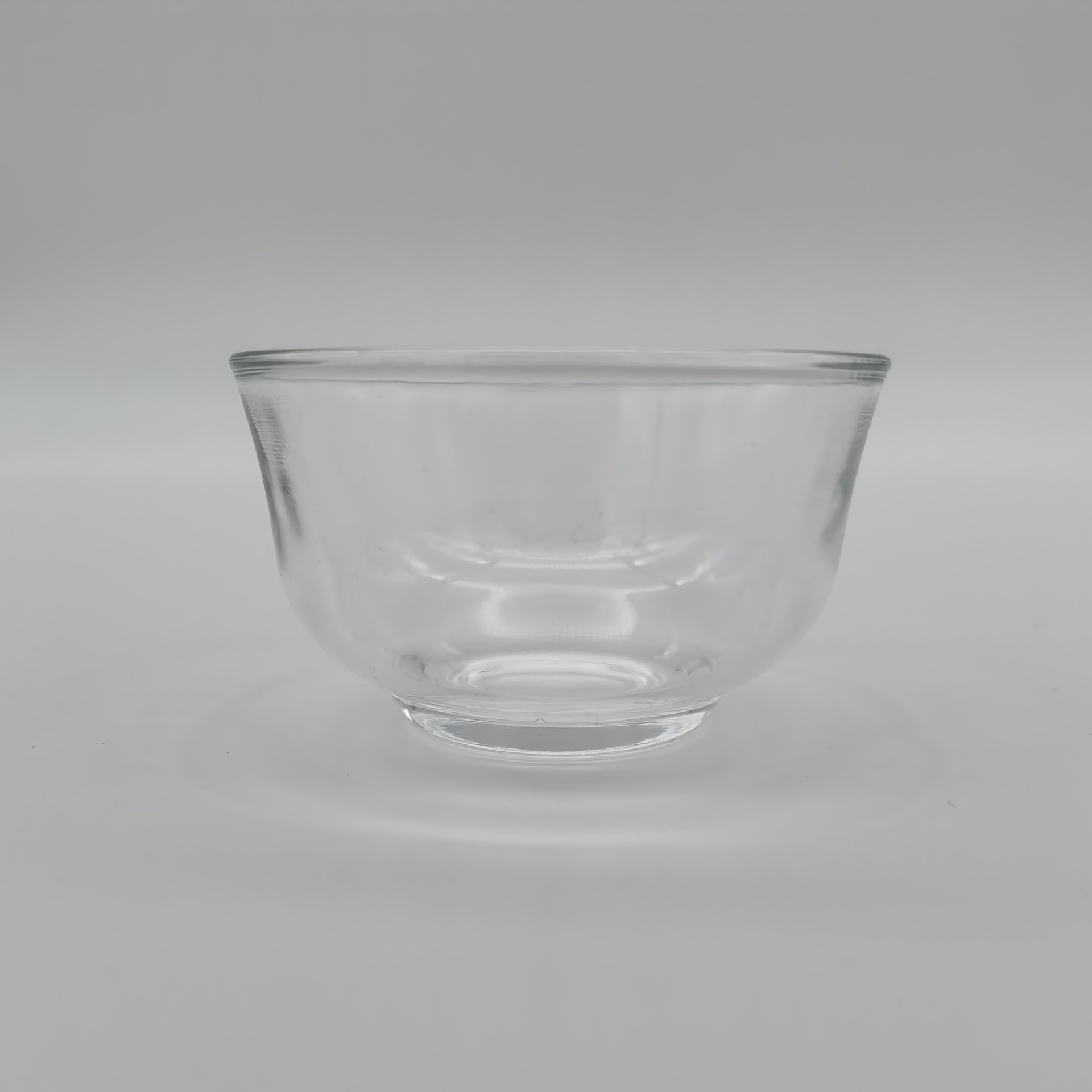 Hot sale small tea cup transparent small capacity kung fu tea set Tea Cup 1# Small bowl glass double bowl Small Bowl