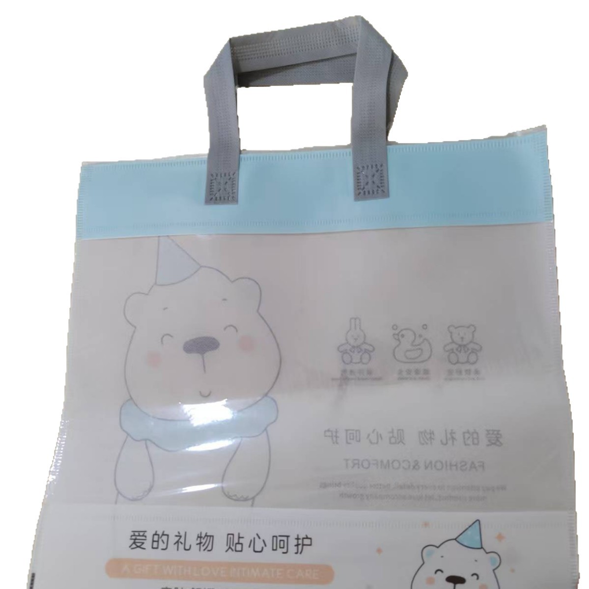 Non-woven packaging children's quilts bath towel children's baby gauze bubble gauze high density air conditioning quilts children's blanket gift wholesale