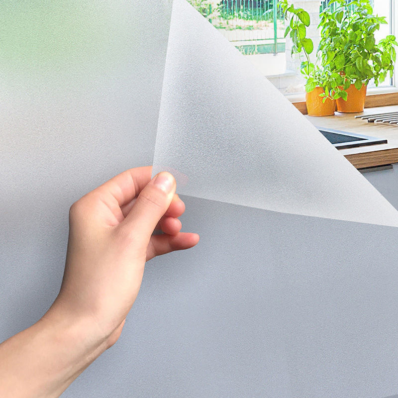 Glass Stickers Frosted Glass Film Translucent Opaque Window Blackout Bathroom Office Anti-Peep Window Stickers Wholesale