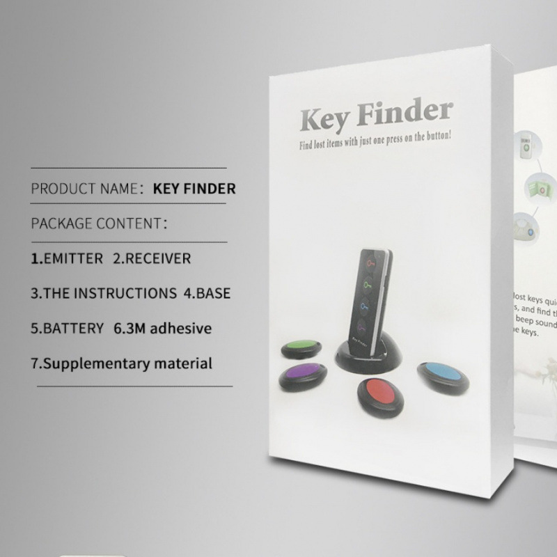 Wireless Key Finder One-To-Four, Home Anti-Loss Phone Locator, Item Finder One-To-Four, 1-to-4 Manufacturer