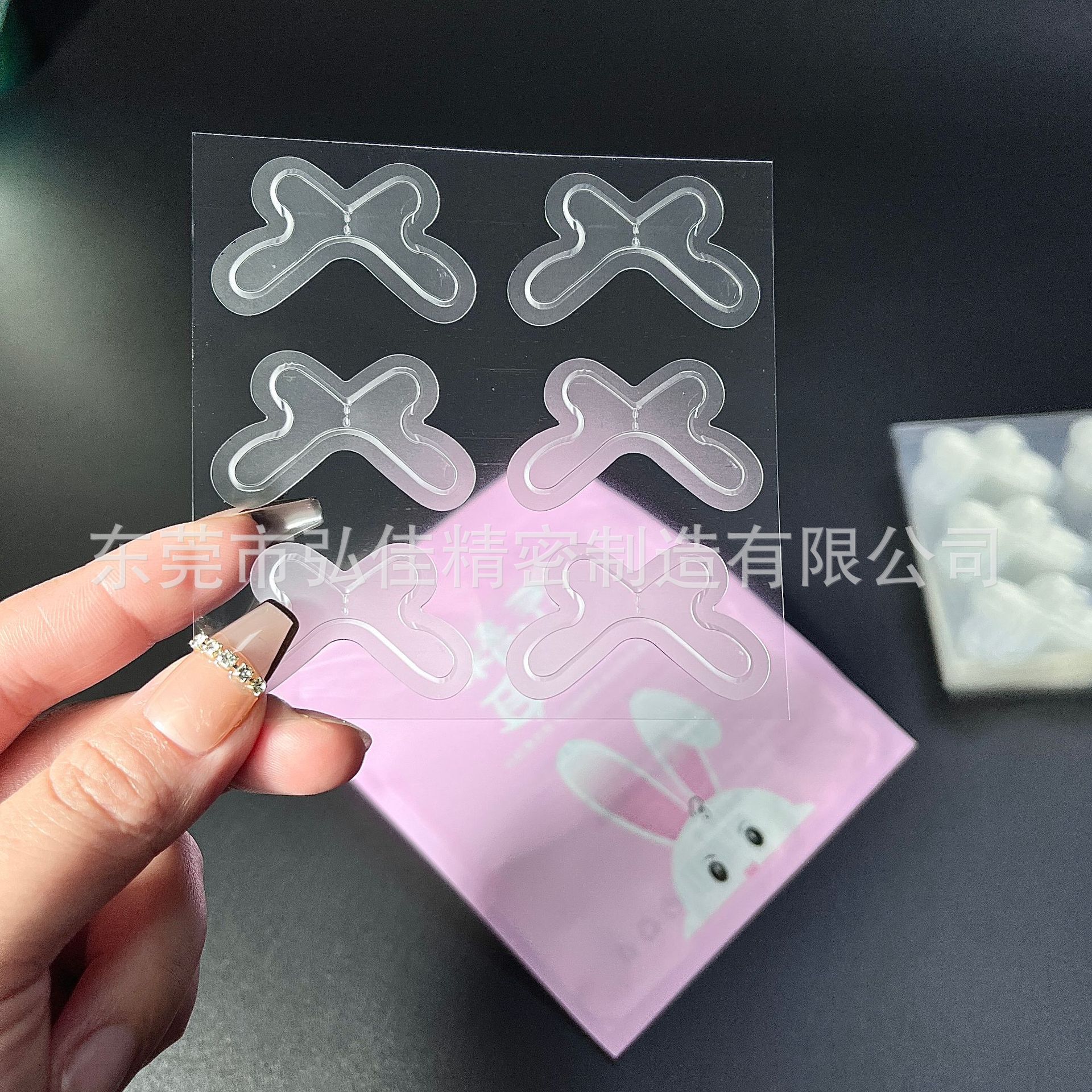 Butterfly keel elf ear stickers explosion big face giant small face ear seconds change wind ear can be die-cut specifications