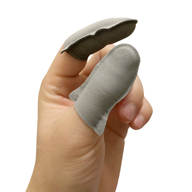 Silver Cloth Game Finger Set Eating Chicken and Walking King Artifact Hand Tour Peace Professional Ultra-thin Elite Glory Finger Set