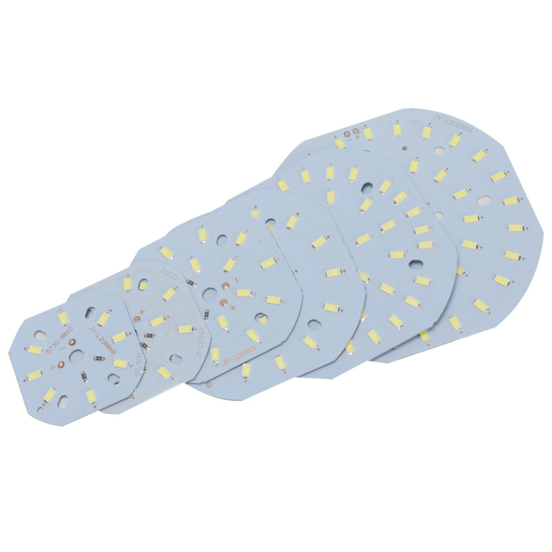 Candle Low Voltage Led Light Board 2835 Light Source Board Patch 5730 Round Led Lamp Bead Board Light Source Board Light Piece Empty Board