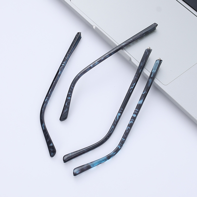 Cross-Border New Style Retro Tortoiseshell Temple Glasses Accessories Pc Temple Covers with Customizable Colors