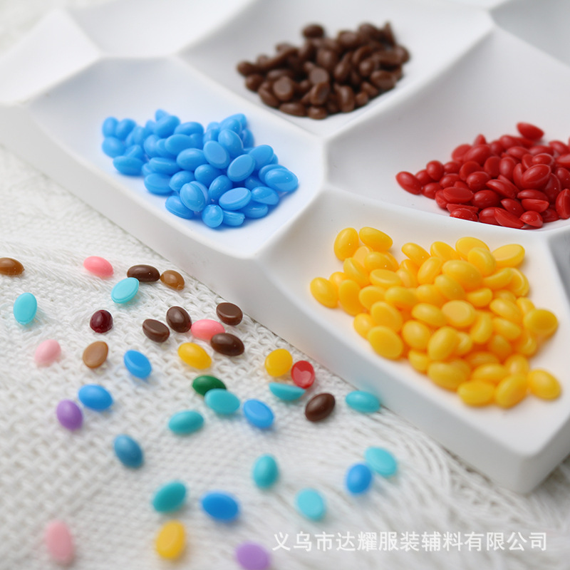 Коричневые желтые овальные глаза куклы, DIY ручная работа, аксессуары для носа куклы, плоская основа, патч для куклы