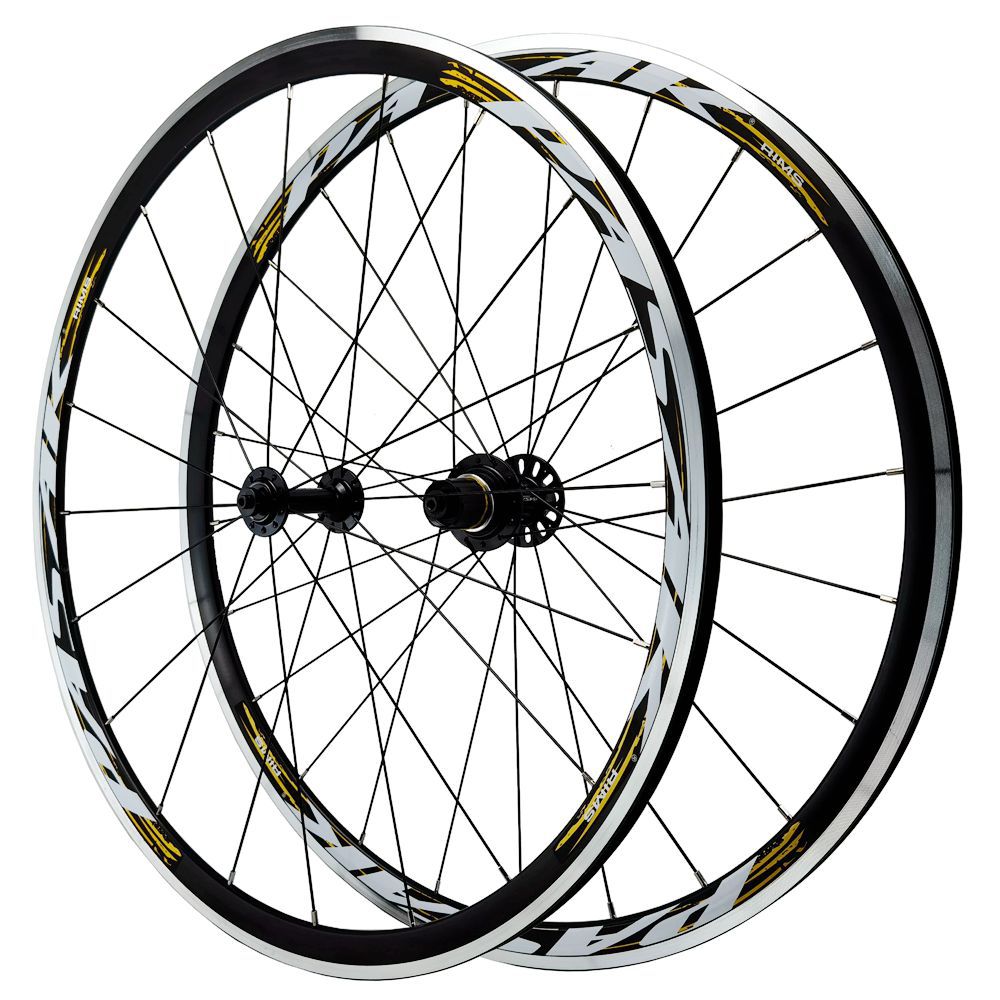 Bicycle Wheel Road Wheel Set 700C Ring Brake C Brake V Brake Hg 11/12 Speed Front Two Rear Four Bearing Six Claws