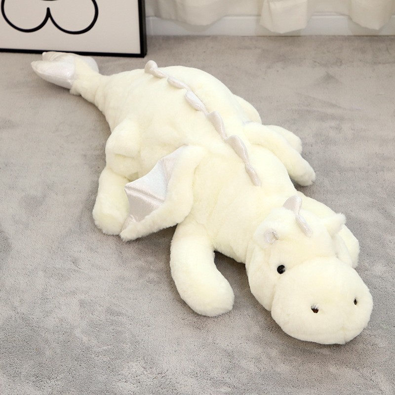 Little Flying Dragon Plush Toy Sleeping Pillow Large Dinosaur Doll Stuffed Toy for Girls Bed Sleeping Leg-Hugging Dinosaur Pillow