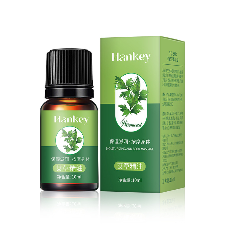 Korean Rose Ginger Mugwort Massage Essential Oil for Gua Sha, Unblocking Meridians, Beauty Salon Special Essential Oil, Body Massage Oil