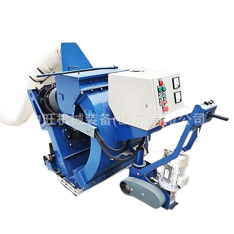 Concrete Pavement Shot Blasting Machine Steel Plate Rust Removal Sandblasting Shot Blasting Equipment Horizontal Mobile Pavement Shot Blasting Machine