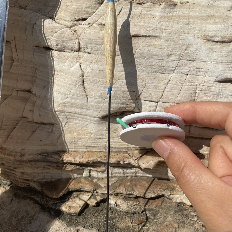 Fishing Line Set, Fish Float, Fishing Line Set, Float Main Line Set, Float, Taiwan Fishing Double Hook Line Set, Hand-Tied Line Set