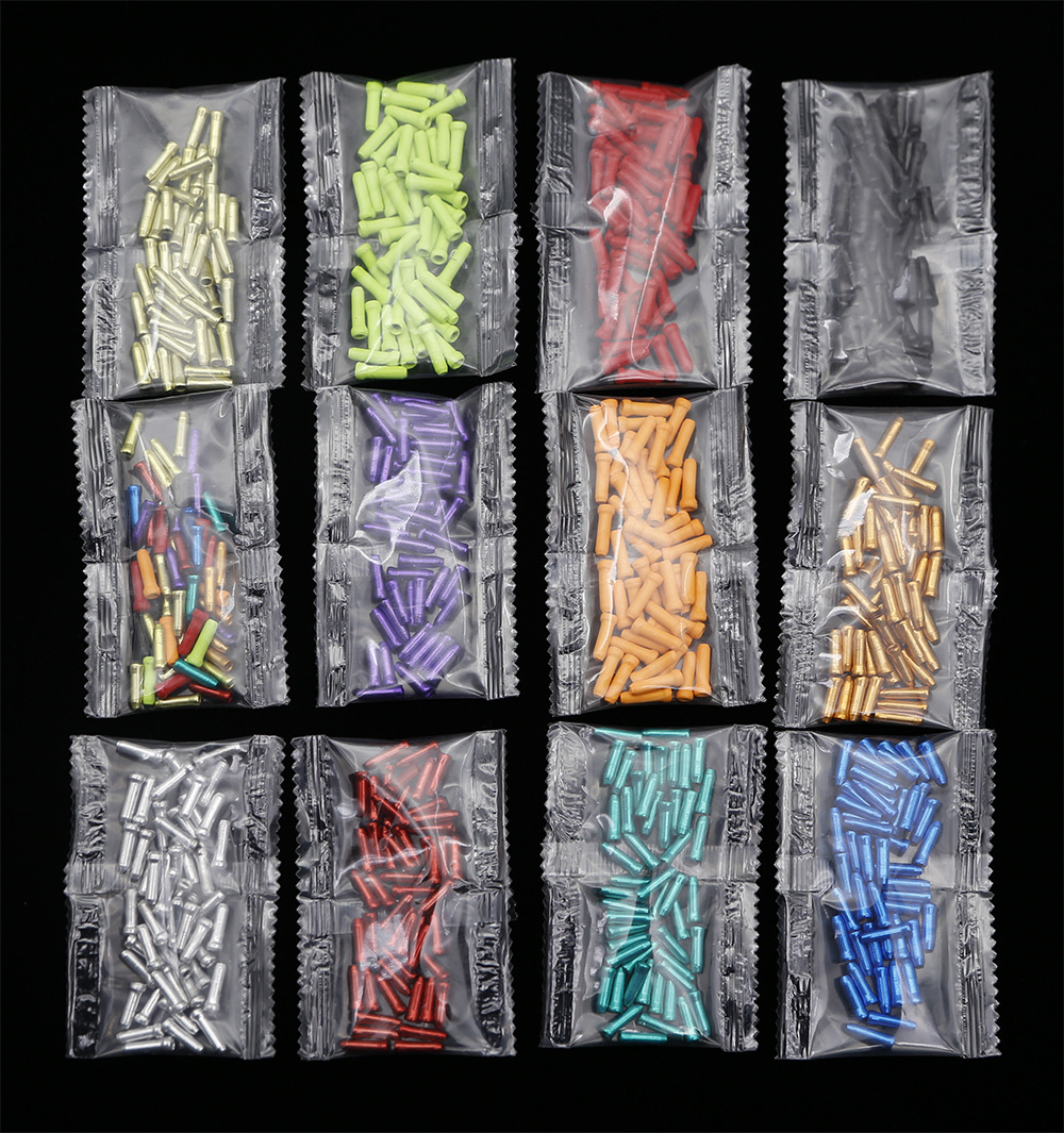 Wire core cap silver bicycle wire tail cap wire core Cap 50 a pack of spot wholesale generation