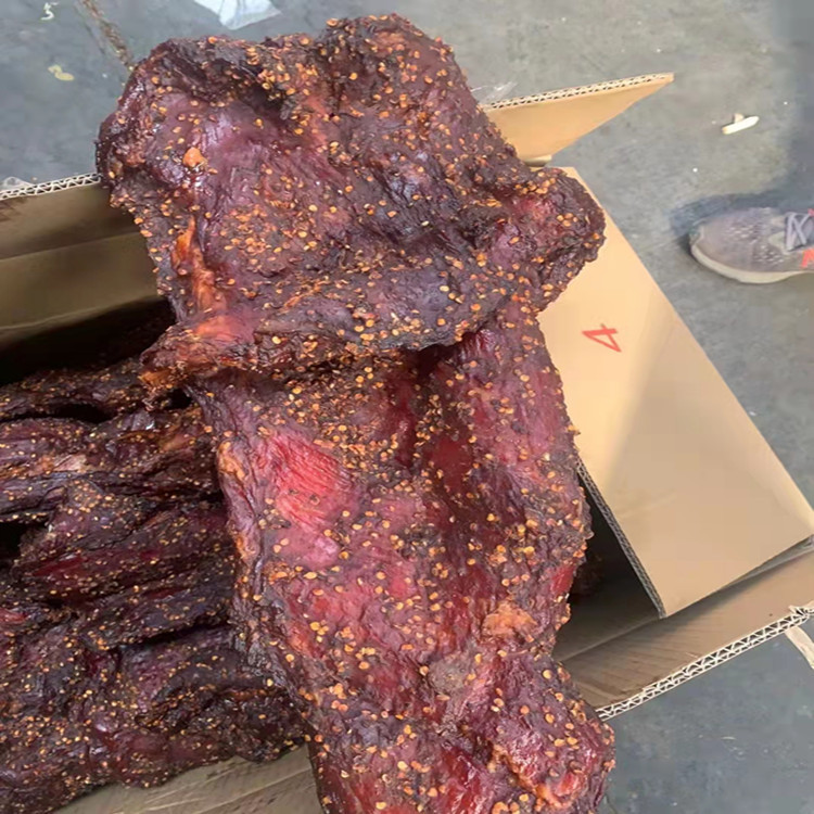 Pork Spicy Chunks of Meat Five-Spice Chunks of Meat Street Stall Exhibitions Sauce-Flavored Pork Supply