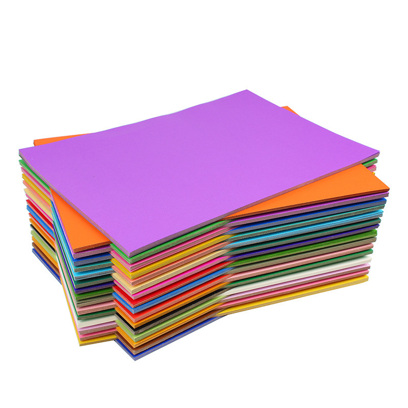 Factory 200g 4k pure wood pulp cardboard 200g hard cardboard DIY handmade paper greeting card thick 4K color card wholesale