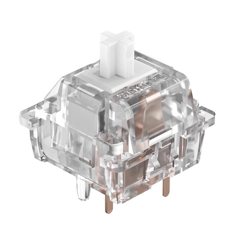 LEOBOG ice spirit shaft advance paragraph factory run light pressure HP transparent shaft customized hot plug accessories