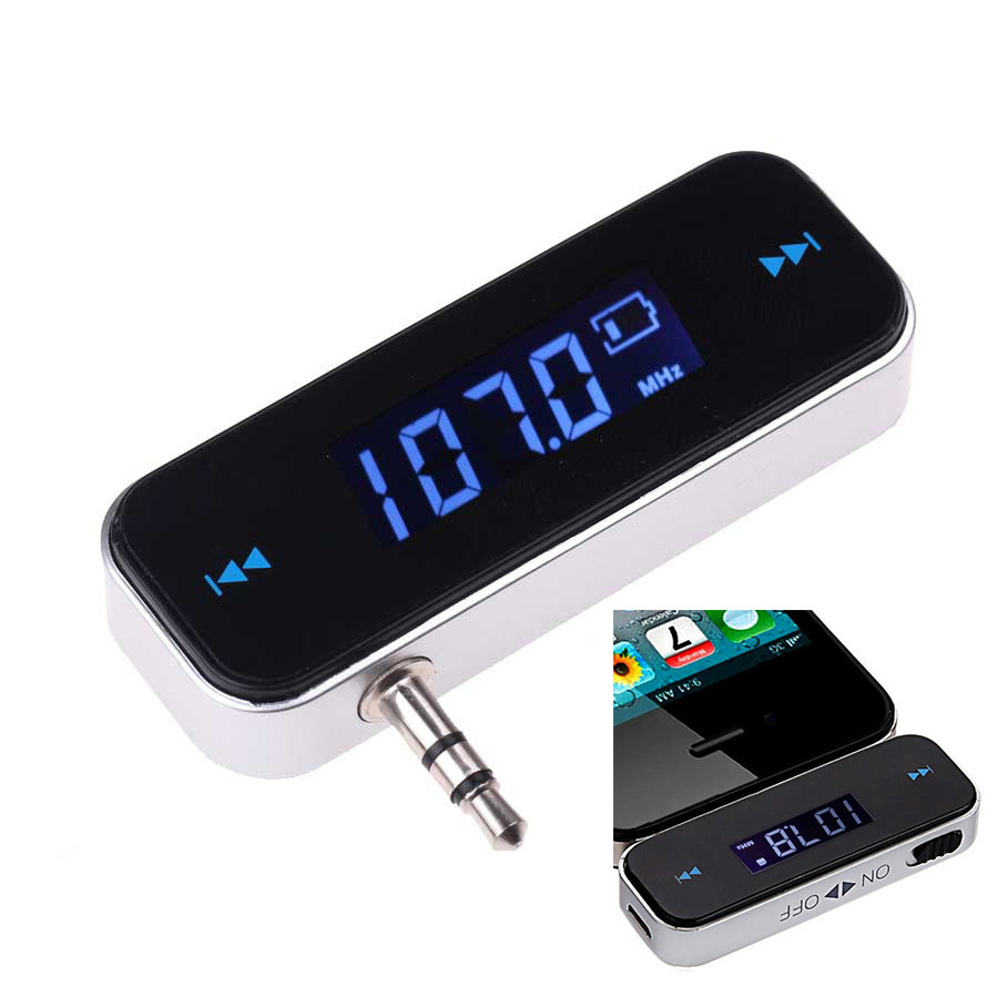 Car fm transmitter t01 factory direct mobile phone audio transmitter 3.5mm wireless FM transmitter