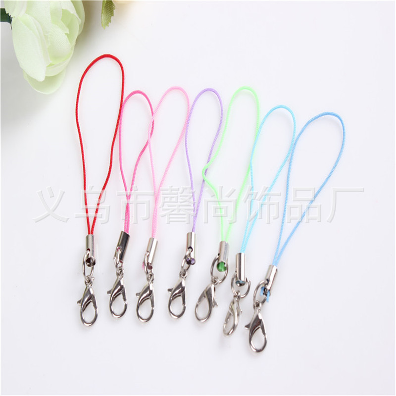 Alloy Lobster Clasp Mobile Phone Rope Length 12mm Lobster Clasp Mobile Phone Lanyard Colorful Mobile Phone Sling Mobile Phone Hanging Chain Now