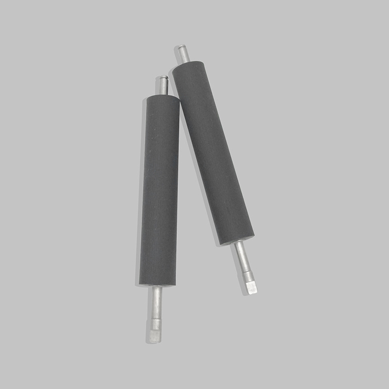 Guangdong Hardware Rubber-Coated Roller Manufacturer Printing Equipment Conveyor Rubber Roller Precision Roller 3D Printer Rubber Roller Wholesale