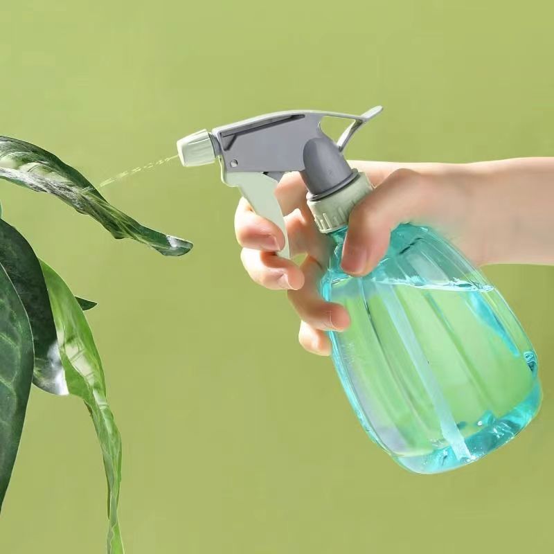 Small Watering Bottle for Watering Flowers, Cleaning Alcohol Bottle, Pumpkin Watering Bottle, Disinfection Spray, Gardening Cleaning and Hairdressing Special Spray Bottle Fan