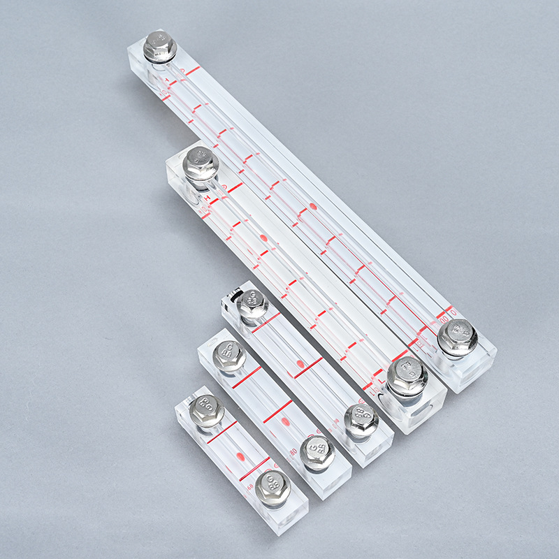 Acrylic mirror level gauge medical equipment simple and durable corrosion-resistant durable A oil level gauge