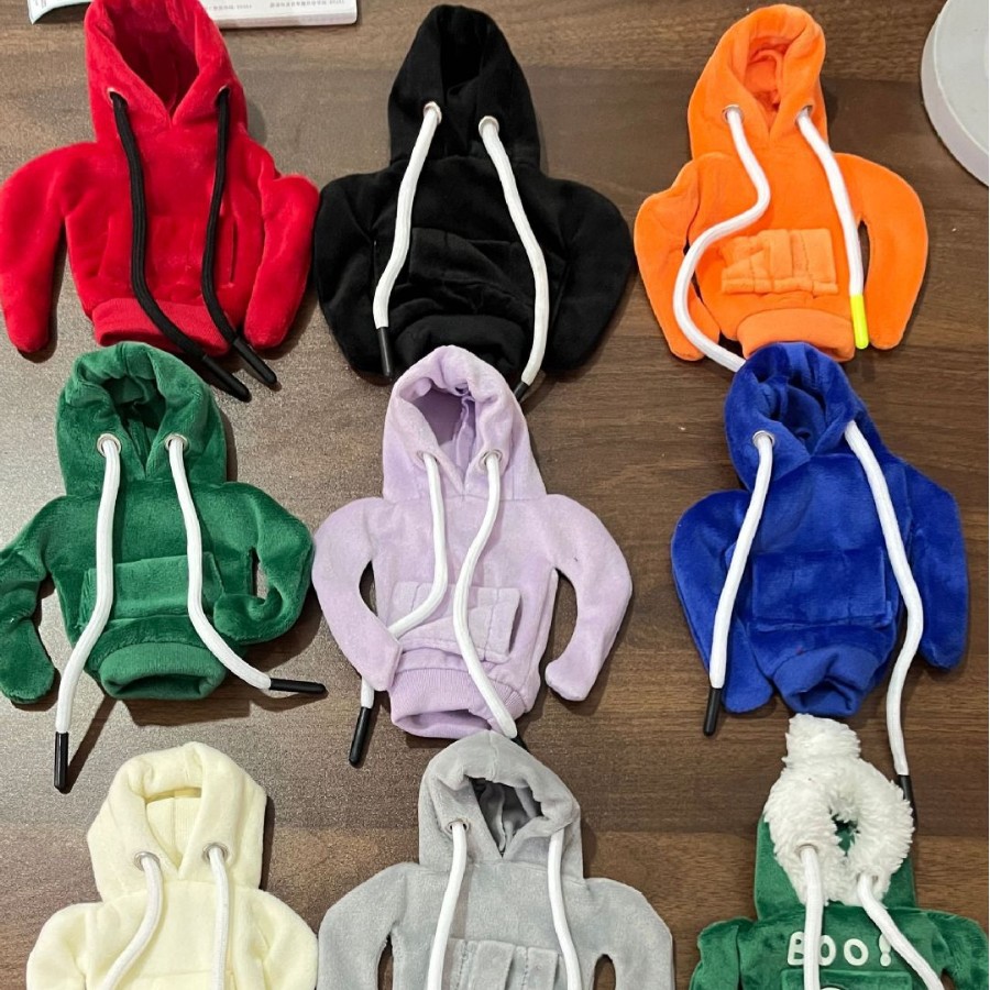 Gear handle hoodie sweater car gear lever cover gear handbrake gear small clothes decorative gear lever protection creativity