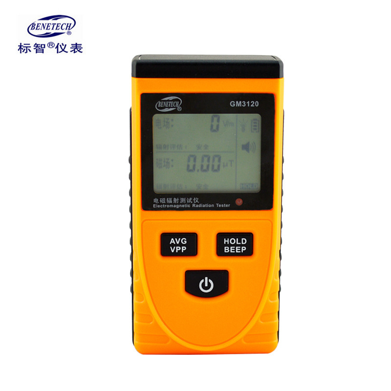 Детектор электромагнитного излучения Biaozhi BENETECH GM3120, измерительный прибор для радиации, электромагнитный радиометр