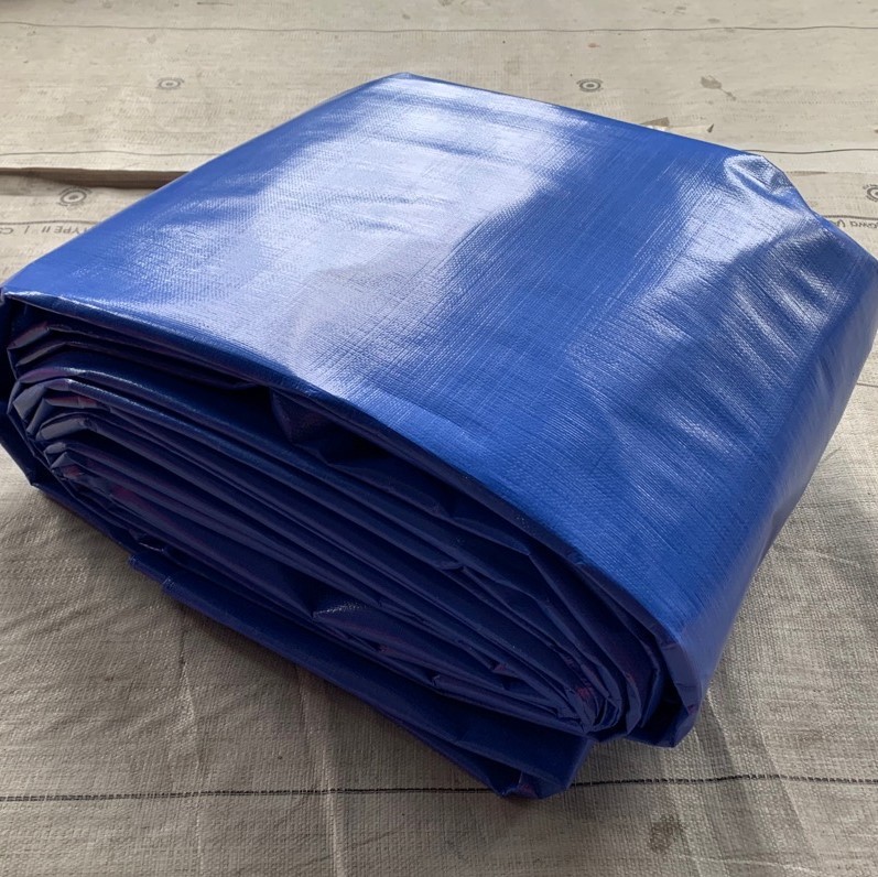 Source Factory Polyethylene Pe Blue Tarpaulin 120-160g Rainproof Tarpaulin Waterproof, Heat-Resistant, Tear-Resistant and Wear-Resistant